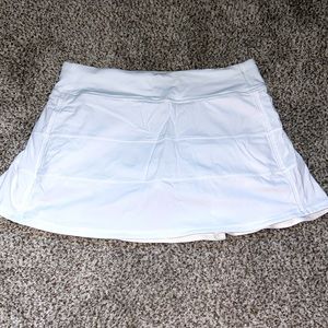 Lululemon White Tennis Skirt